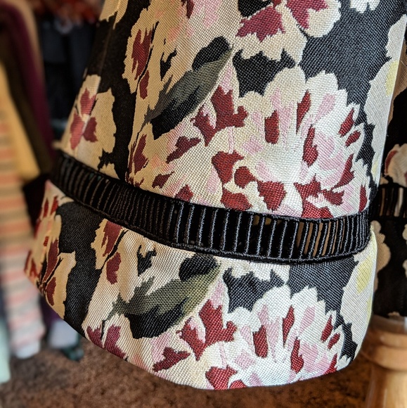 French Connection Floral Jacquard Skater Dress - Picture 3 of 6